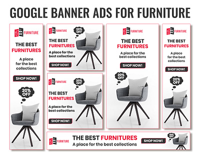 Google Banner ads for Furniture animated gif animated html5 banner ads banner design furniture furniture banner ads google ads google banner ads html5 banner ads web banners