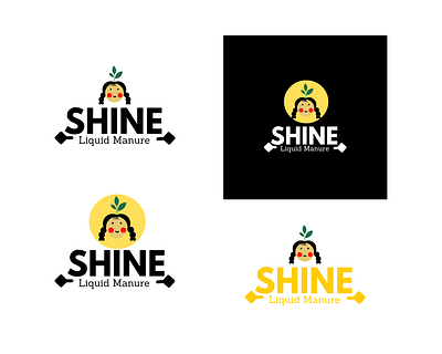 Shine Logo Design graphic design logo