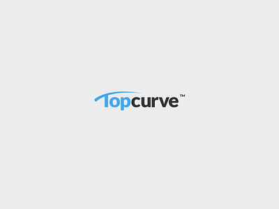 Topcurve branding design graphic design logo