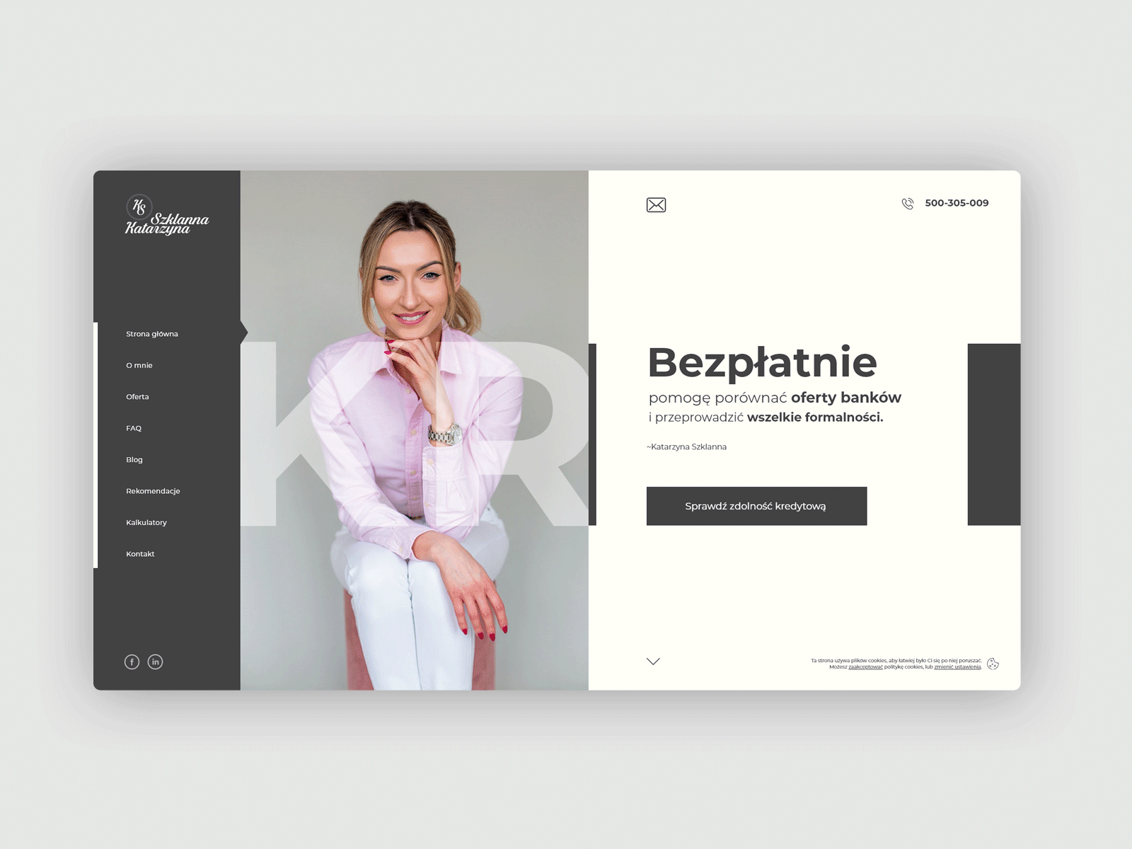 Katarzyna Szklanna branding design desktop graphic design logo ui ux web