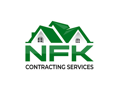 Contractor Logos branding build builder business construction contracting contractor design graphic design home house illustration logo logodesign logos nfk vector