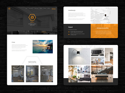 Villa Miodova website branding design desktop graphic design logo ui ux web