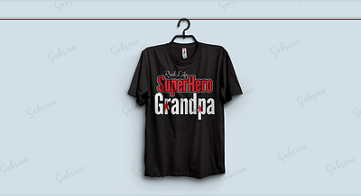 Real Life superhero Grandpa apparel birthday gift cloth clothing fabric fashion father gift for grandpa grandfather grandpa message quote style tee text text based t shirt text style tshirt type typographic