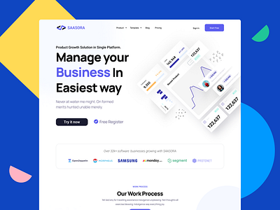 Saas Landing Page Design admin adobe xd app design in figma app landing page design apps design figma landing page landing page design saas saas app design saas dashboard saas design saas landing page saas website uiux ux web app web page website