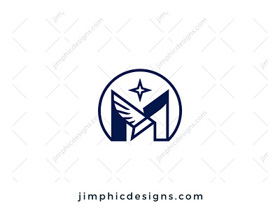 Letter M Bird Logo bird branding design graphic design letter logo vector