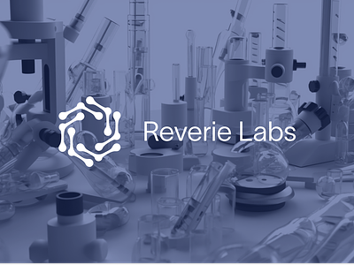 Reverie Labs branding design figma graphic design logo webflow website