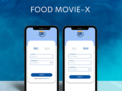 Sign in Sign up Food Movie-X animation graphic design logo motion graphics ui