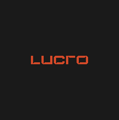 Lucro - Real Estate brand branding corporate design graphic design logo logotype real estate