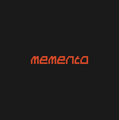 Memento - Architect Logotype brand branding corporate design graphic design logo logotype