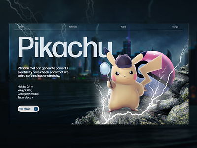 Pikachu main screen app