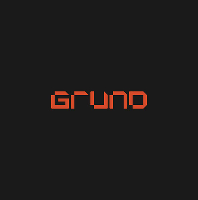Grund - Real Estate brand branding corporate design graphic design logo logotype