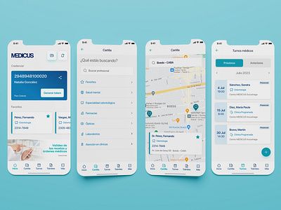 Medical appointment app design animation app appointment healthcare medical project prototype redesign ui ux