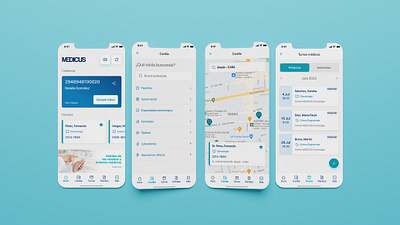 Medical appointment app design animation app appointment healthcare medical project prototype redesign ui ux