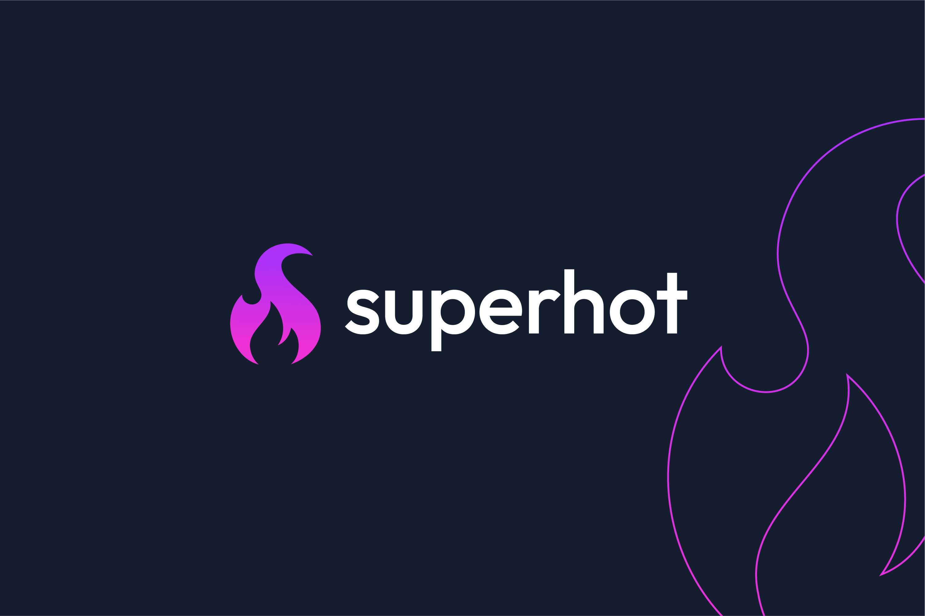 Superhot - Flame Logo Design #3 abstract fire fire logo flame flame logo hot hot logo letter letter logo letter s letters logo logo design modern