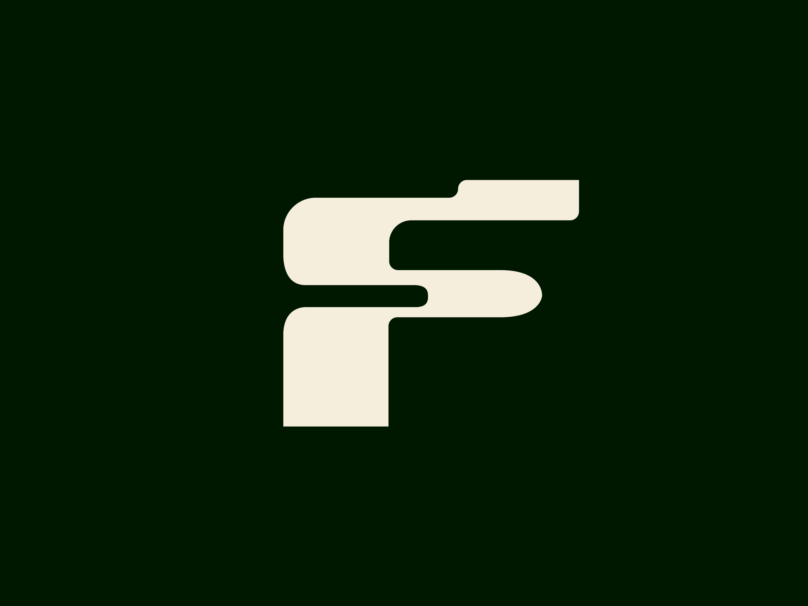 F Logo — Unused By Zakk Waleko On Dribbble