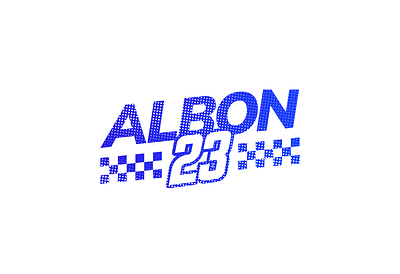 F1 Alex Albon Branding branding deisgn f1 flat logo racing simple vector