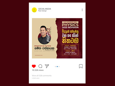 SOCIAL MEDIA FLYER DESIGN branding design graphic design sachitheek typography