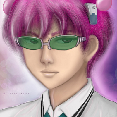 SaikiK animation anime design drawing illustration procreate