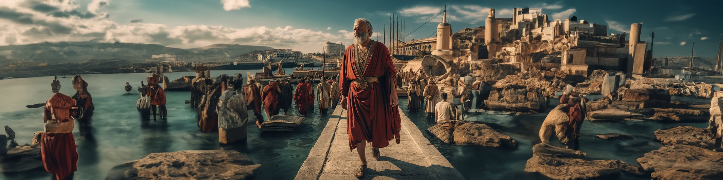 Punic Non-Player Characters ai art direction concept creative direction design entertainment previz