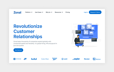 Landing Page || Daily UI app app design branding button dailyui design flat design landing page landingpage ui uichallenge