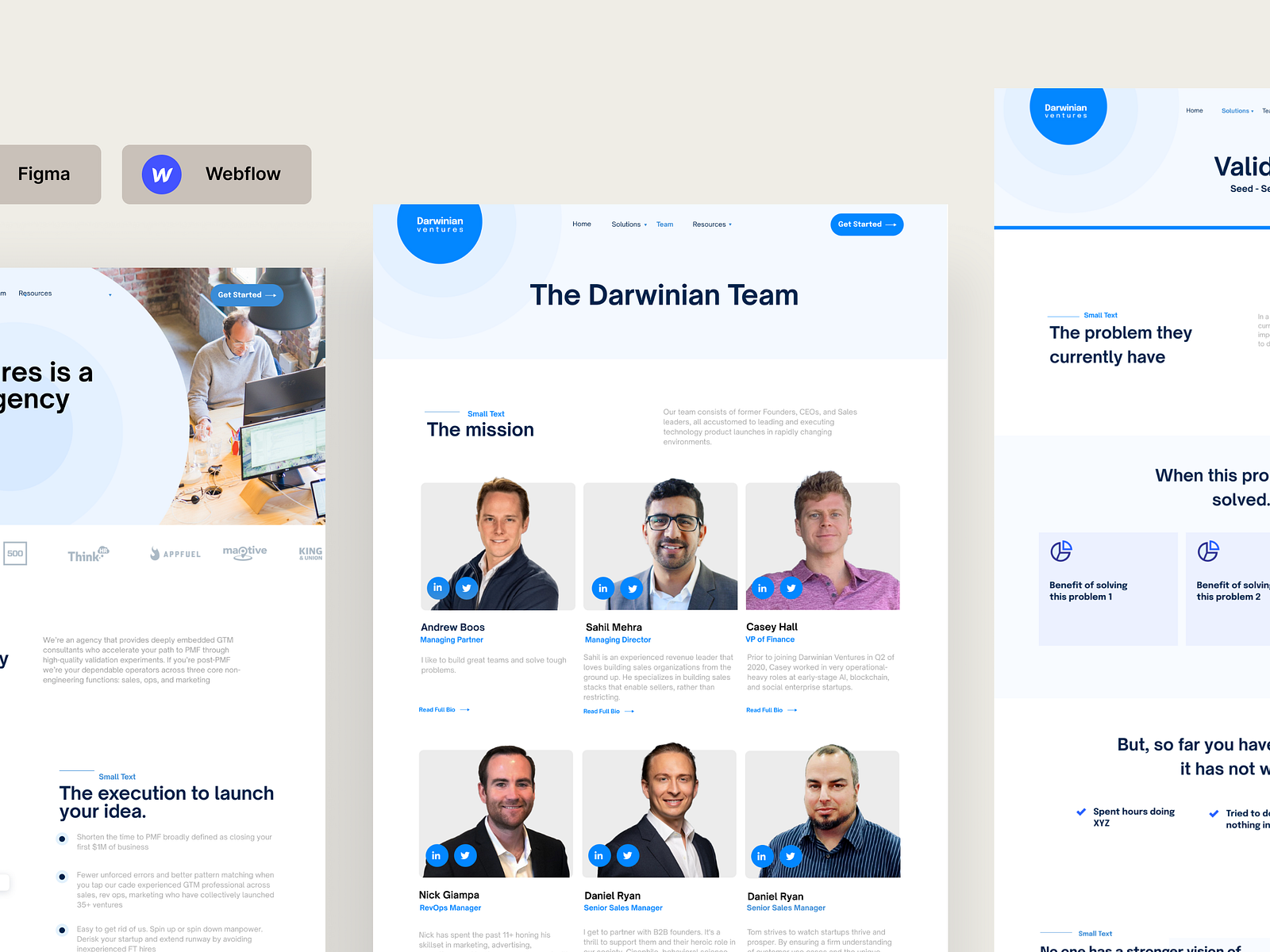Venture Capital Website Design by LP Design Studio on Dribbble