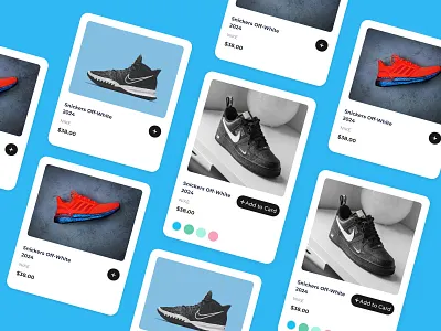 Figma Immersive Product Card Design user experience design