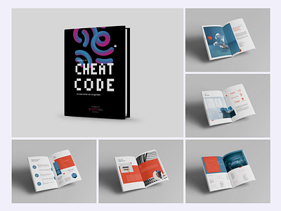 There is no cheat code to become an engineer book colors dribbble indesign print