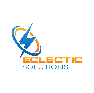 Eclectic Solutions Logo branding design graphic design illustration logo typography vector