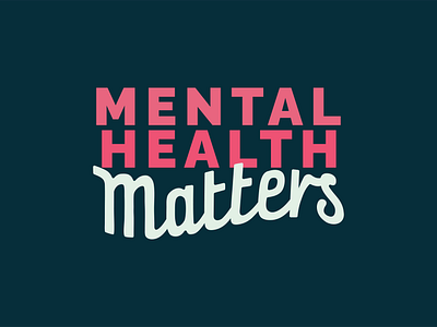 Mental Health Matters minimalist