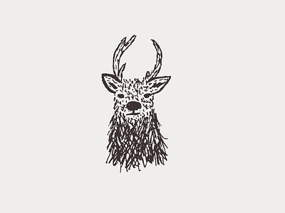 Reindeer Illustration customized design figma illustration ui