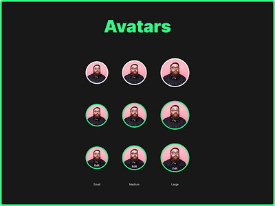 Avatars avatars dailyui dailyui 88 profile profile pictures