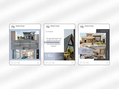 Real Estate - Social Media Post (FREE) branding canva design instagram instagram feed instagram post instagram template minimalist template