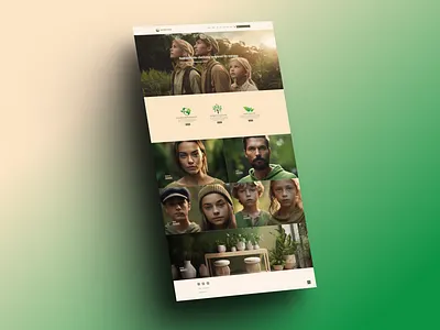 Nature Wear angular creative css design developer front front end frontend html landing nature page programmer scss shop typescript wear web website