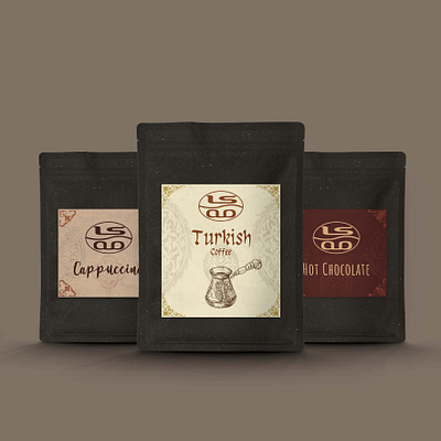 Kameh: Package/Label Design beans beverage branding coffee design graphic design hot chocolate illustration label labels packaging vector