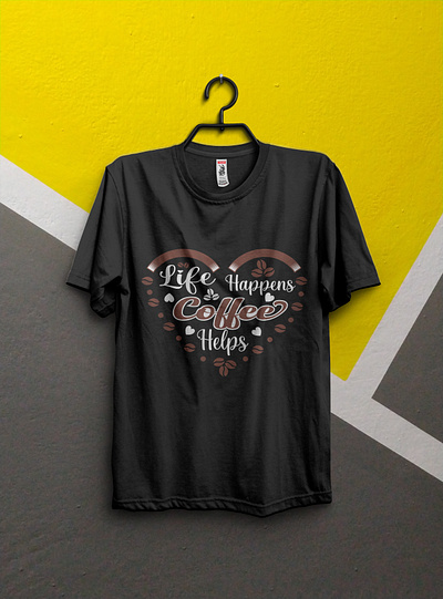 Coffee loves t-shirt design, coffee t-shirt design coffee typography