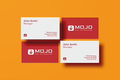 Mojo Fuel Optimization Business Cards boat branding business business cards corporate design fuel graphic design logo print water