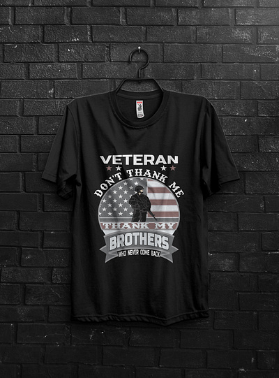 American veteran USA t-shirt design july