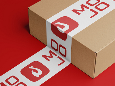Mojo Fuel Optimization Packaging Tape branding design graphic design logo packaging print tape