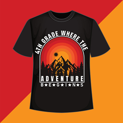 Men's Adventure Outdoor T Shirt Design outdoor