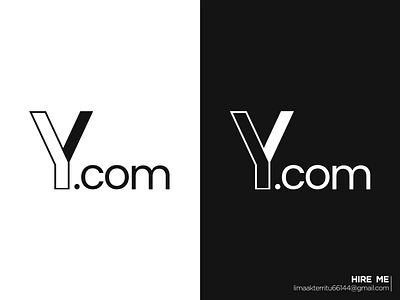 Y.com Minimalist logo-unused brand identity chat software ecommerce free graphic design hire logo designer letter mark monogram logo design logo designer logo ideas logo inspirations message app simple technology typography ui ux x.com y abstract logo y letter minimalist logo y symbol