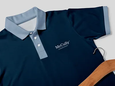 McCully Consulting™ Polo apparel branding clothing design graphic design logo merchandise polo