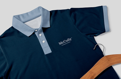 McCully Consulting™ Polo apparel branding clothing design graphic design logo merchandise polo