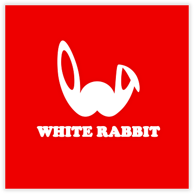 white rabbit brand adevrtise advertising brand brand identity branding branding identity design designer logo logos post poster social media socialmedia
