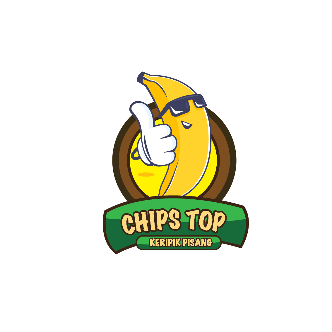 Logo Keripik Pisang By Aulia Rahman On Dribbble