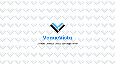 VenueVista - The Ultimate Campus Venue Booking Solution branding design graphic design illustration logo typography