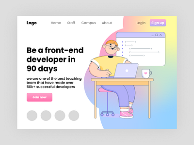 #003 Challenge UI - Landing Page dailyui design figma figma design graphic design graphic designer illustration logo ui