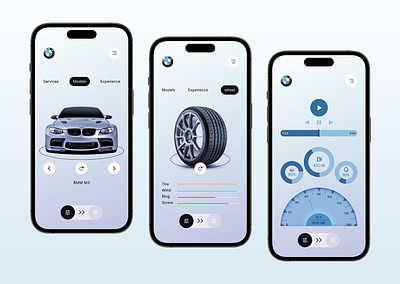 Automotive Interface automotive interface branding car dailyui dashboard design interface design landingpage mobile app ui uiux user interface ux website wheel