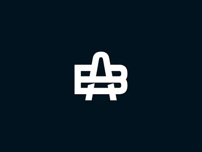 Monogram AB/BA Logo branding clean creative design graphic design illustration letter abba lettermark logo logodesign minimalist modern monogram ui vector