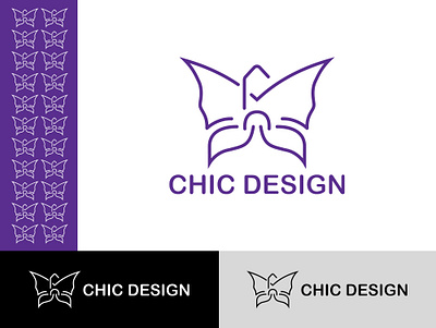 Chic Design Logo branding graphic design graphicdesign illustration logo logofolio logoideas logomark logomodern logoshop آرم استودیو گرافیک برندینگ تبلیغات طراح گرافیست لوگو لوگو تجاری لوگو حرفه ای مارکتینگ هویت بصری