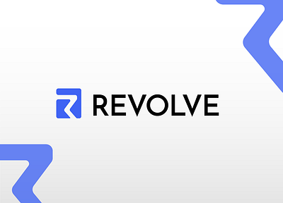 REVOLVE app branding design graphic design logo logo desidn vector